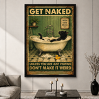 模板1 - Get Naked黑猫浴室