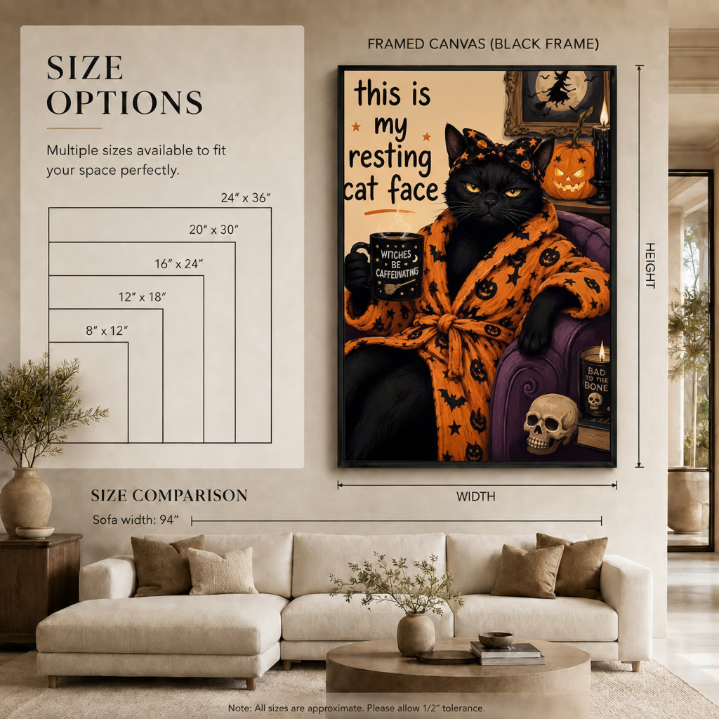 主图1 - Halloween Cat Size Options