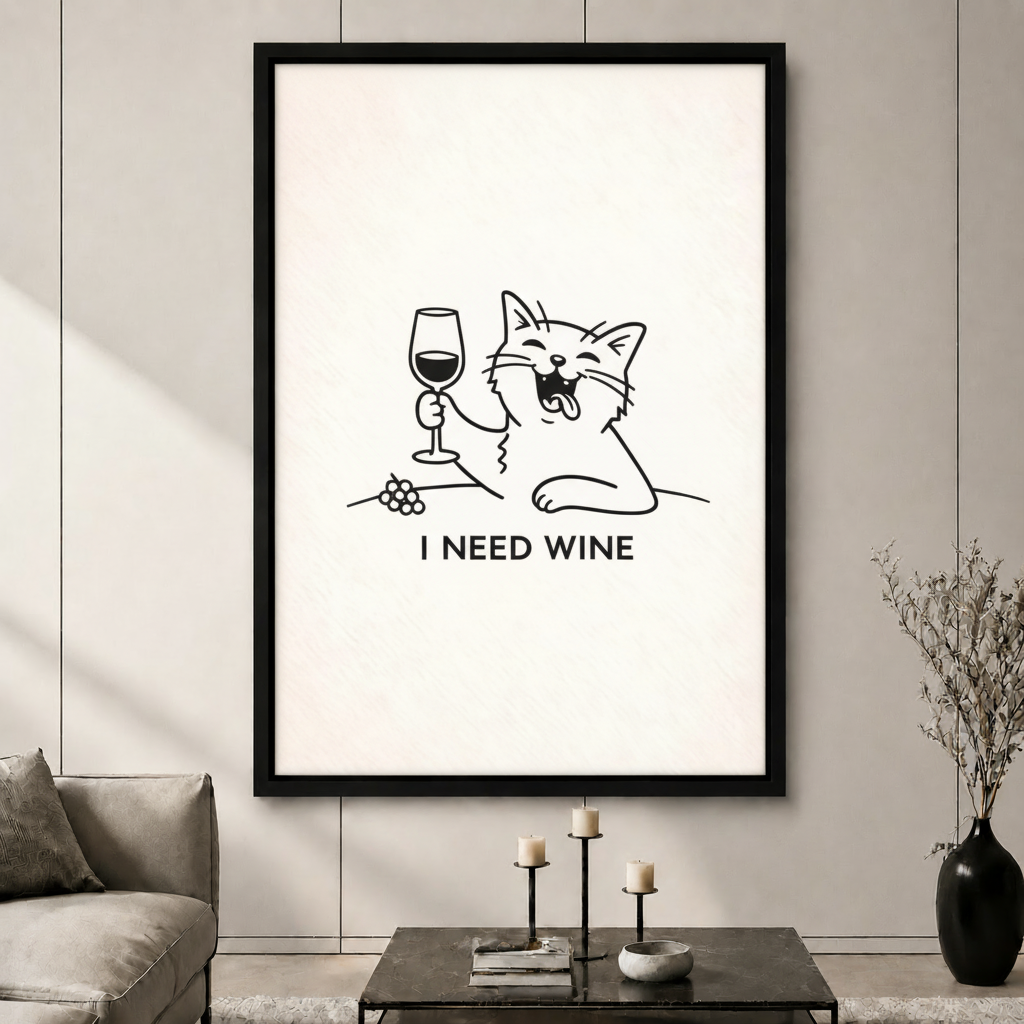 模板1 - I Need Wine猫修正