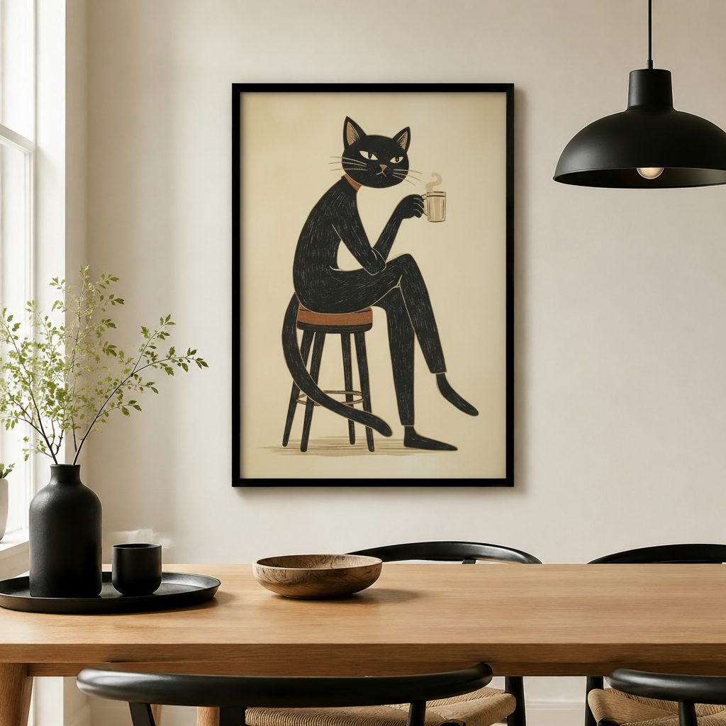 黑猫咖啡-主图1-餐厅