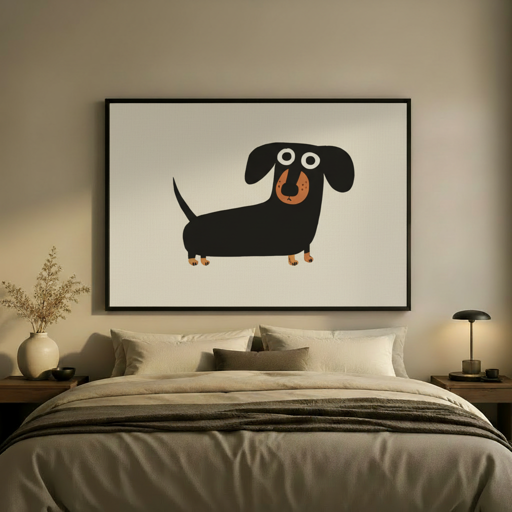 主图1·卧室·腊肠犬