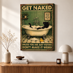 模板2 - Get Naked黑猫浴室