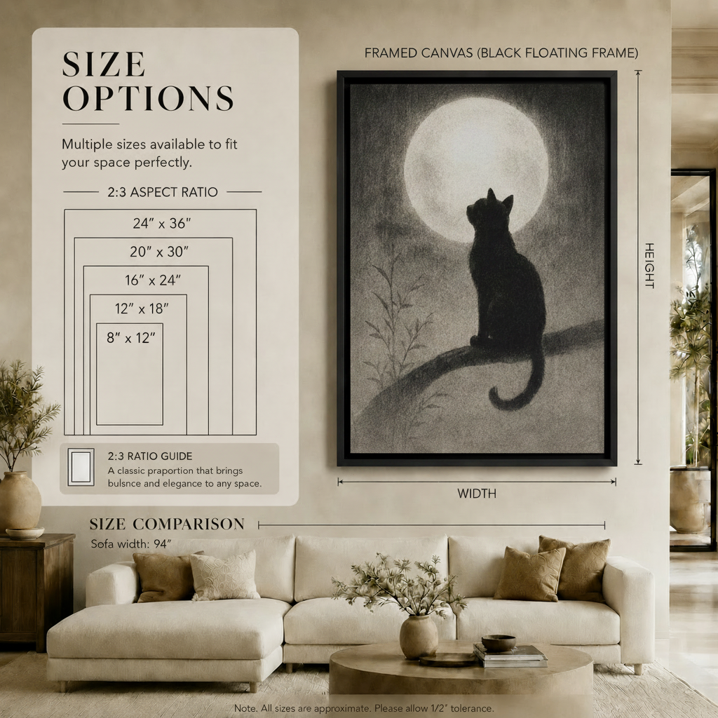 主图2 - 黑猫望月尺寸信息图