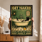 模板3 - Get Naked黑猫浴室