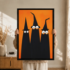 模板3 - 万圣节三巫师