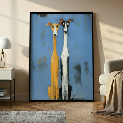 主图6 - 灵缇犬画作
