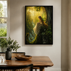 Forest Fairy Enchanted Woodland Fantasy Canvas Art
