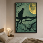 Cat Moon - Bedroom Square