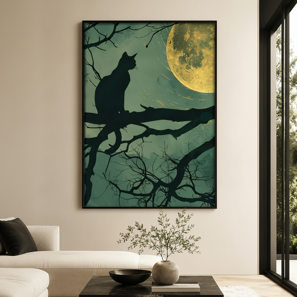 Cat Moon - No Shelving