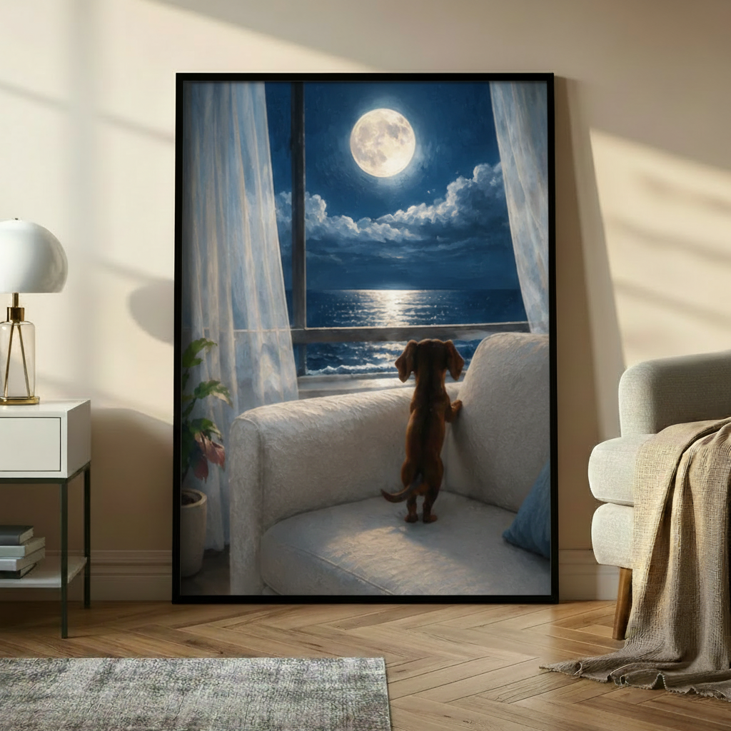 Floor lean scene