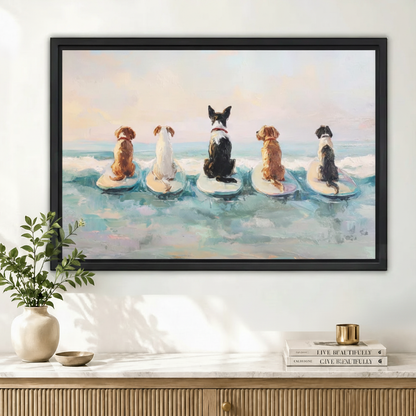 Surfing Dogs – Fluted Console Mockup v2